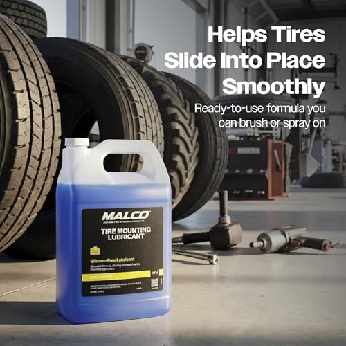 Malco Tire Mounting and Demounting Lubricant with Applicator, 1 Gallon