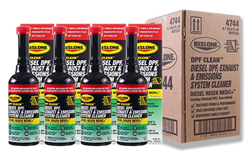 Rislone 4744-4PK DPF Clean® Diesel DPF, Exhaust & Emission Cleaner, 4-Pack - size: 4 Pack