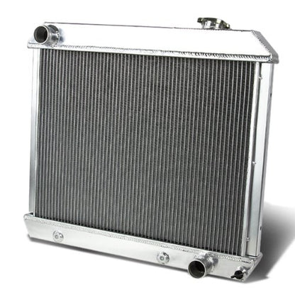 DNA Motoring RA-CHEVYT63-3 3-Row Full Aluminum Radiator Compatible with 1963-1966 Chevy C10/C20/C30/K10/K30, 1961-1962 Dynamic, 1961-1966 Bonneville/Catalina MT - style: 63-66 C-/K-Series MT