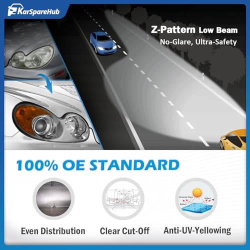 Headlights for 2002-2005 Hyundai Sonata 4-Dr (Bulbs included) - color: Chrome | With High & Low Beam Bulbs