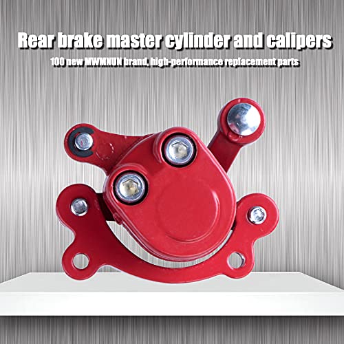 Rear Disc Brake Caliper with Brake Pads Compatible with Predator 212 Moto MM-B80 80CC 2.5HP MM-B105 Motovox MBX10 MBX11 MBX12 Mini Dirt Bike Classic 47cc 49cc Pocket Bike Stand Up Goped Scooter