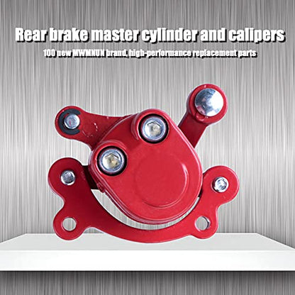 Rear Disc Brake Caliper with Brake Pads Compatible with Predator 212 Moto MM-B80 80CC 2.5HP MM-B105 Motovox MBX10 MBX11 MBX12 Mini Dirt Bike Classic 47cc 49cc Pocket Bike Stand Up Goped Scooter
