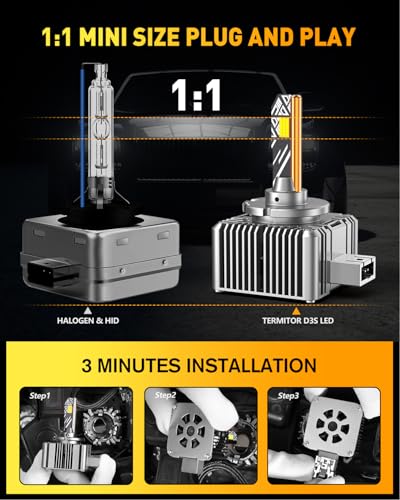 Termitor High Performance D3S Light Bulbs for Off-road - color: D3S-