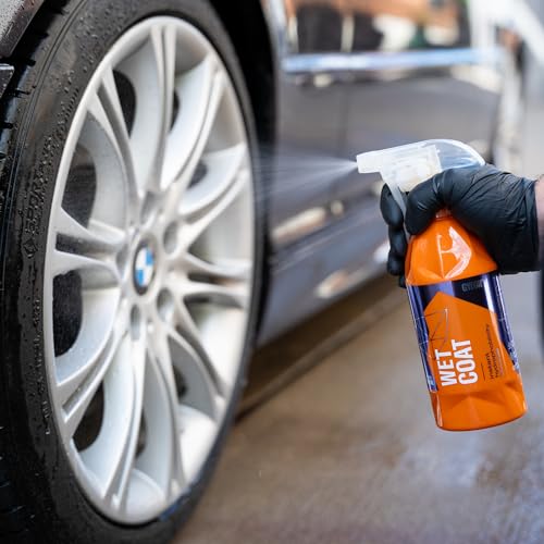 GYEON Wet Coat Spray-On Rinse Off Hydrophobic Gloss Coating for Cars 4000ml - size: 4000 ml (Pack of 1)