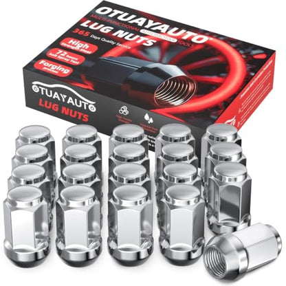 OTUAYAUTO M12x1.25 20PCS Lug Nuts, Replacement for Nissan Nissan Altima - color: Silver, size: M12x1.25, style: 20 PCS