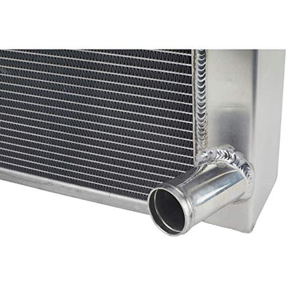 Race Pro SBC Compatible with Chevy 3-Row Aluminum Racing Radiator, 28x19