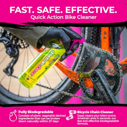 Muc-Off Drivetrain Cleaner & Degreaser Spray - size: 21.14 Fl Oz (Pack of 2)