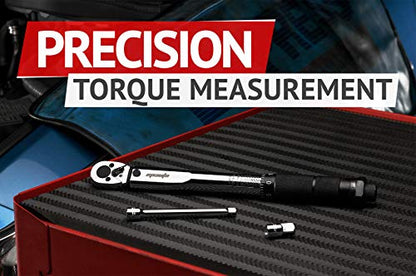 EPAuto 1/4-Inch Drive Click Torque Wrench, 20-200 In.-lb./ 2.26~22.6 Nm - size: 1/4 Inch Drive (1.67-16.67 ft.-lb.)