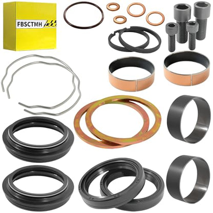 49mm Front Fork Seal Bushing Kit for Dyna Street Bob Super Glide Low Rider
