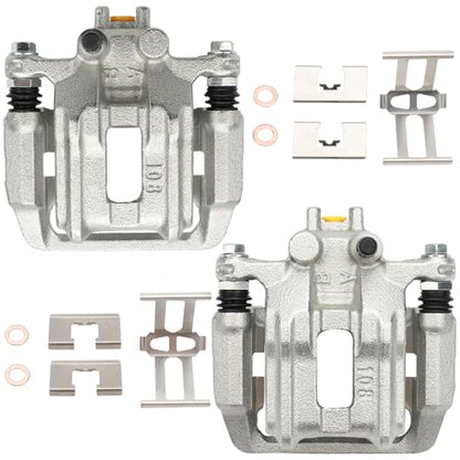 19B1448 19B1449 Rear Left&Right Disc Brake Caliper Assembly Set - size: Rear Left&Right