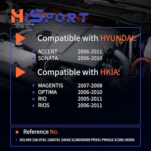 HiSport PR4016 Fuel Injection Pressure Regulator Kia Rio Hyundai - size: HSFPRR4016