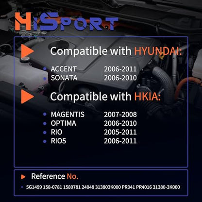 HiSport PR4016 Fuel Injection Pressure Regulator Kia Rio Hyundai - size: HSFPRR4016