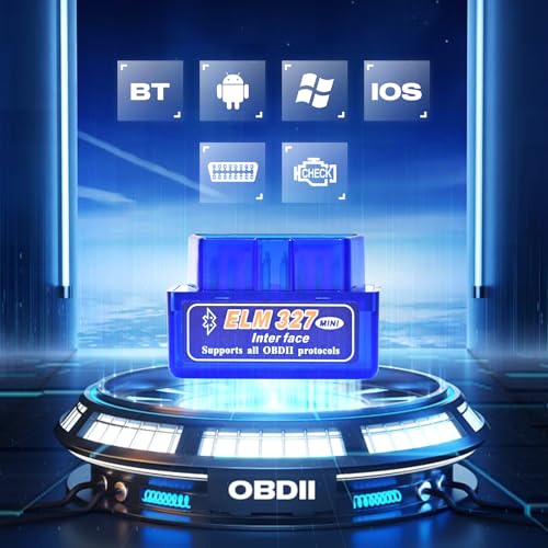 Dasaita OBD2 Car Automotive Diagnostic Scanner Save & Share Reports Torque app Plug into Car Directly Car Diagnostic Scanner Tool Accessory