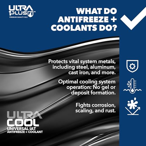 UltraCool Antifreeze Coolant Universal Engine 50/50 Red 1 Gallon