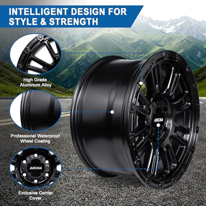 18in Wheel Rim 18x9 6x135 +18 mm Aluminum Alloy Rim, CB-87.1mm