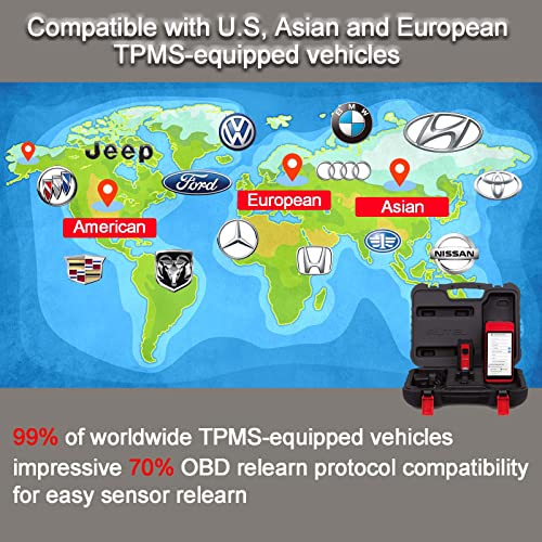 Autel TPMS Programming Tool MaxiTPMS ITS600 Read/Activate/Relearn TPMS Sensor Program MX Sensor AutoVIN VINscan