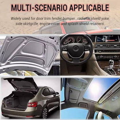 ANTS PART 500 Pcs Auto Car Fender & Bumper Shield Fastener Clips for GM #1605396, 1595864; Chrysler 6030441; Ford 388577S, W705589-S300 - size: 500 Pcs