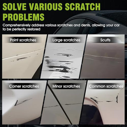 JAOJAO Car Scratch Repair Kit with 3 Pcs Sandpaper