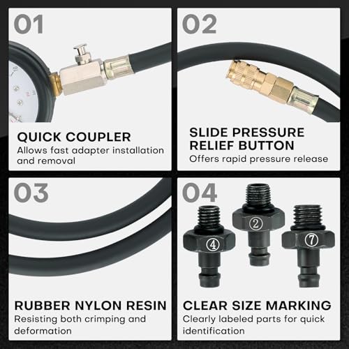 Oil Pressure Tester Kit