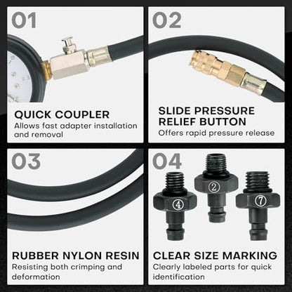 Oil Pressure Tester Kit