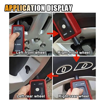 TPMS Relearn Tool, OEC-T5 EL-50448 Tire Pressure Monitor System Sensor Reset Tool, Programming Training Activation Tool for GM/Cadillac/Buick/Chevy Series Vehicles 2023 Edition - size: Red