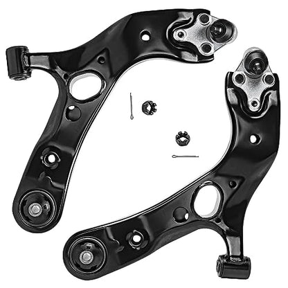 Detroit Axle - 3.5L Front Struts + Lower Control Arms w/Ball Joints - size: 4CQ2500769/Big Kit