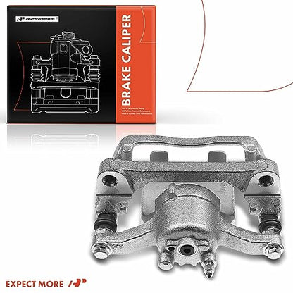 A-Premium Rear Left Driver Disc Brake Caliper with Bracket - style: Rear Driver Side