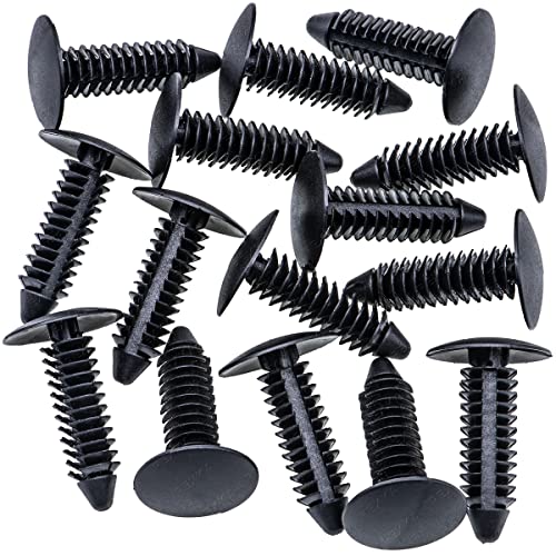 Rexka 15pcs 5/16 Hole Fender Liner Splash Shield Trunk Lid Bumper Cover Trim Retainer Clip Fastener for GM 10121502 Buick Cadillac Chevrolet GMC Hummer Oldsmobile Pontiac Saturn - color: 15pcs
