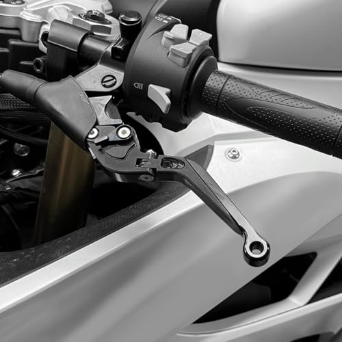 MFGZD for MT09 Black CNC Motorcycle Brake Clutch Levers Extendable Long - style: MT09 Black