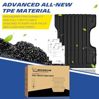Michelin Truck Bed Mat for 2005-2021 Nissan Frontier 6 FT / 73.3" Only - size: 3) Frontier | 05-21 | 6 FT