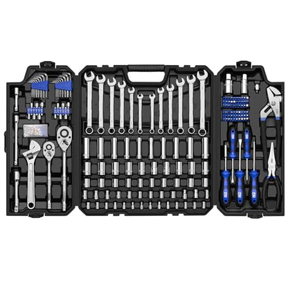 Prostormer 240-Piece Mechanics Tool Set, Socket and Wrench Kit