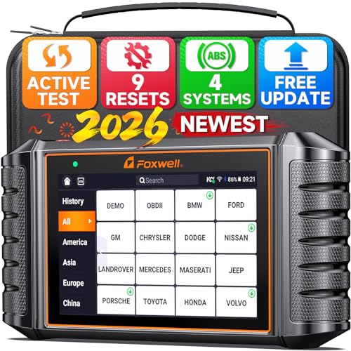 FOXWELL NT716 Bidirectional OBD2 Scanner 4-System Code Reader for Mechanics