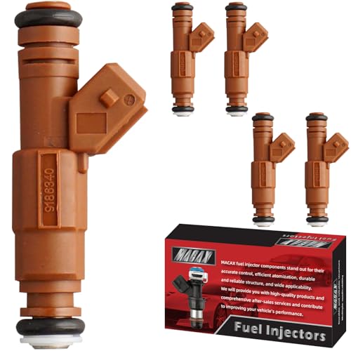 Set of 5 Fuel Injectors 91863400 FJ669 Replacement - size: FJ669