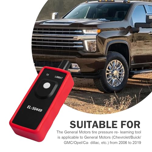 1 PCS TPMS Relearn Tool EL-50449, Ford TPMS Reset Tool, Tire Sensor Reset, Compatible with Ford Lincoln Mercury (Red)