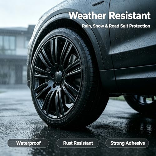 Black Stick-On Wheel Weights 1/4 oz, 624PCS Tire Balancing Weights - color: Black