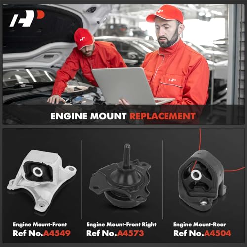 A-Premium Engine Motor Mount Kit Compatible with Honda Element 2003-2010 - style: 3PCS Set