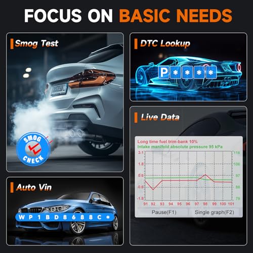 FOXWELL NT630 Plus ABS/SRS OBD2 Scanner, ABS Auto Bleed, Oil EPB SAS Resets
