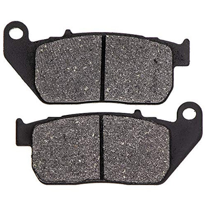 NICHE Front Brake Pad Set for Harley-Davidson 42831-04A Semi-Metallic - size: 1 Set (1 Wheel)