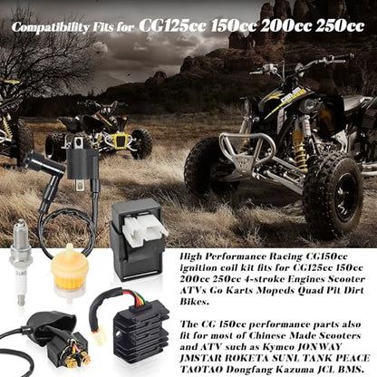 Ignition Kit for CG 125cc 150cc 200cc 250cc ATV Quad Go Kart Moped Scooter