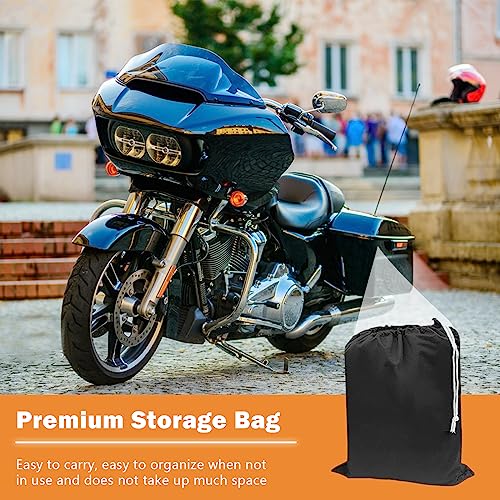 Motorcycle Cover Heavy Duty for Touring Side Box Models - size: Side Box