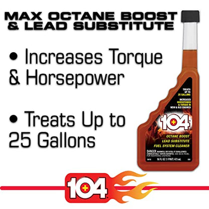 104+ Performance Max Octane Boost & Lead Substitute