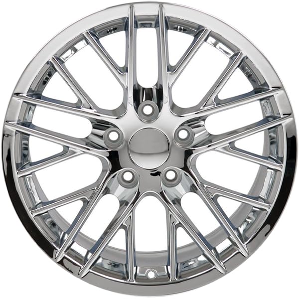 OE Wheels CV08A-17095-5475-54C 17" Replica Wheel CV08A Fits Chevrolet Corvette - C6 ZR1 Rim 17x9.5 Chrome Wheel