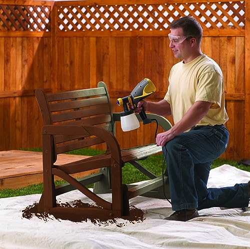 Wagner Spraytech 529015 Opt-Stain Stain Sprayer, Adjustable Settings, Ideal for Staining and Sealing Decks, Fences, and Lattice - size: Opti Stain
