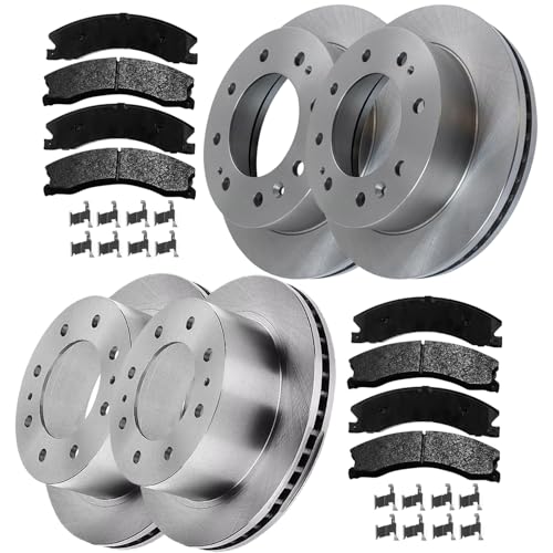 13.98" Front 14.17" Rear Brake Kit Compatible w/Sierra 2500 HD