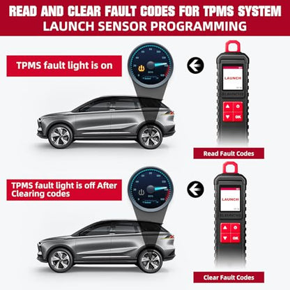 LAUNCH X431 i-TPMS Handheld Tire Pressure Detector Tool,Upgrade of TS Gun
