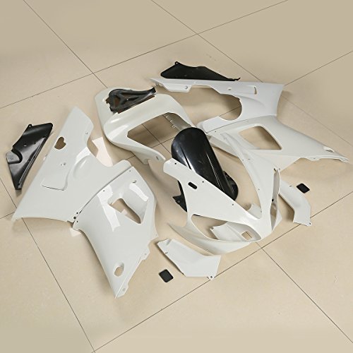 TCT-MOTORPARTS Unpainted ABS Fairing Bodywork Body Fits for YAMAHA YZF 1000 R1 YZF-R1 2000-2001 - size: Fit For YZF R1 2000-2001