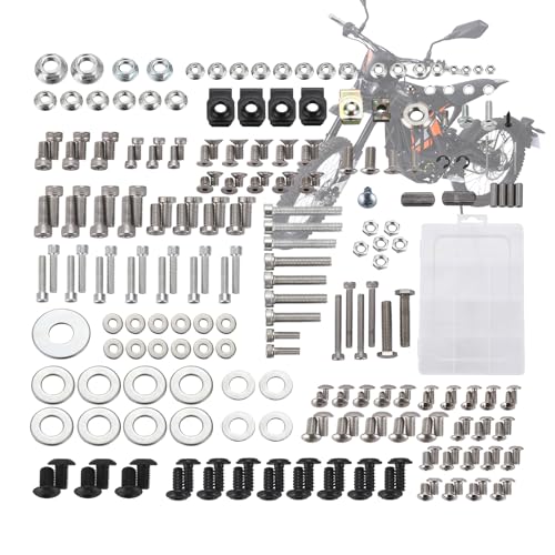 Light Bee Motorcycle Full Body Screws Fairing Bolts Kit Body Screws Nuts for Light Bee Sur-Ron Sur Ron S X260 X160 X260 X160 Electric Bike