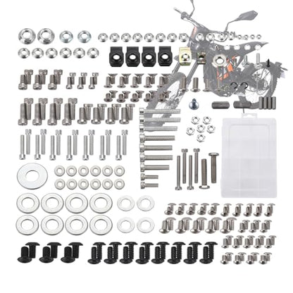 Light Bee Motorcycle Full Body Screws Fairing Bolts Kit Body Screws Nuts for Light Bee Sur-Ron Sur Ron S X260 X160 X260 X160 Electric Bike