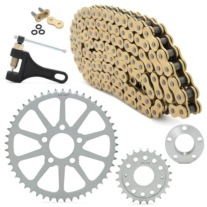 TOFR Belt Drive to Chain Drive Conversion Kit for Harley Softail Dyna 18-up - size: 24T+49T