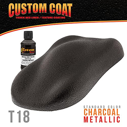 Custom Coat 3 Ounce, Charcoal Metallic, Bed Liner Tint Concentrate - color: Charcoal Metallic, size: 3-Ounce (Pack of 1)